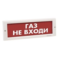 Оповещатель табло световое плоское Электротехника и Автоматика КРИСТАЛЛ-24 "Газ! не входи"