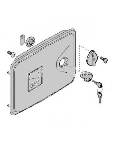 Дверца замка разблокировки FERNI Came 119RID136 в Ачинске Запчасти для шлагбаумов и автоматики Pintop.ru