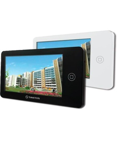 Монитор цветного видеодомофона адаптированный Tantos NEO (White) VZ в Ачинске Абонентские видеоустройства Pintop.ru